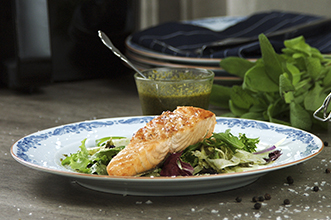 Saftig lax i Philips Airfryer