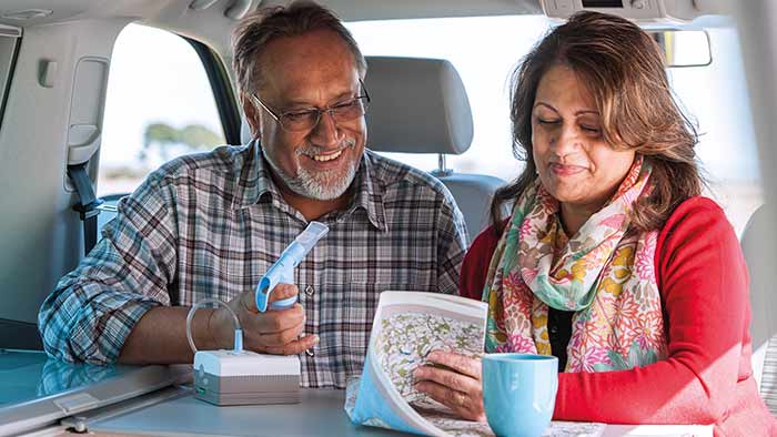 F&aring; medikamentene til lungene, der de gj&oslash;r mest nytte for seg