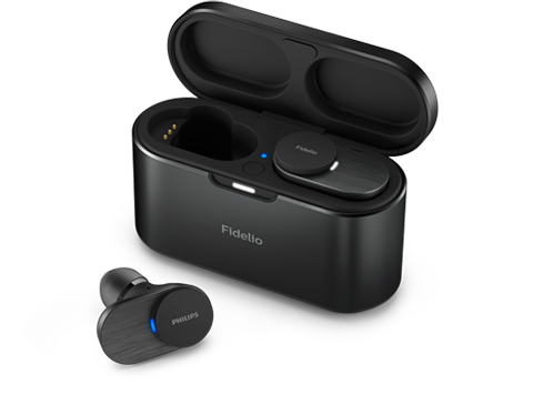 Tr&aring;dl&oslash;se Philips Fidelio T1-hodetelefoner