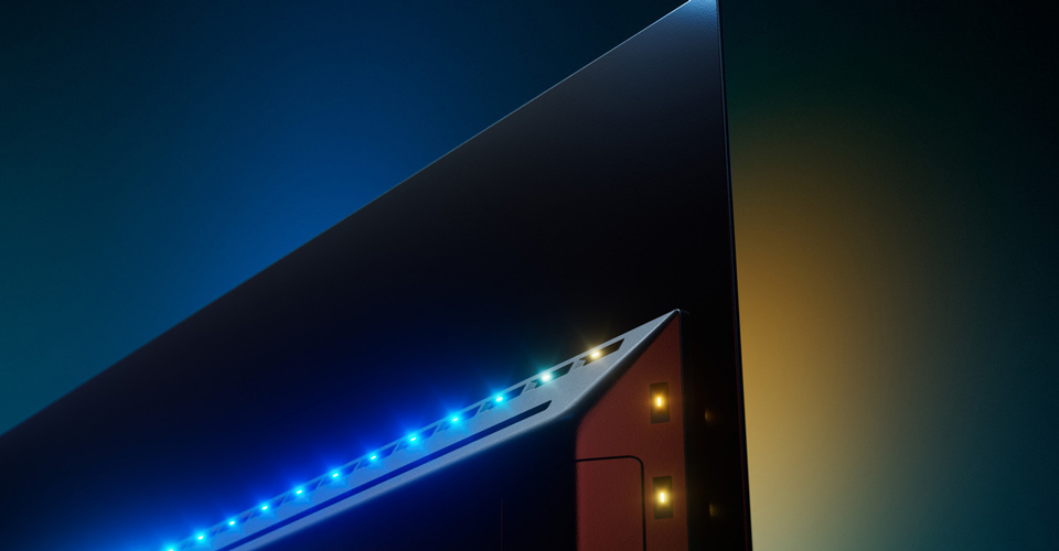 Smart TV med Ambilight-teknologi