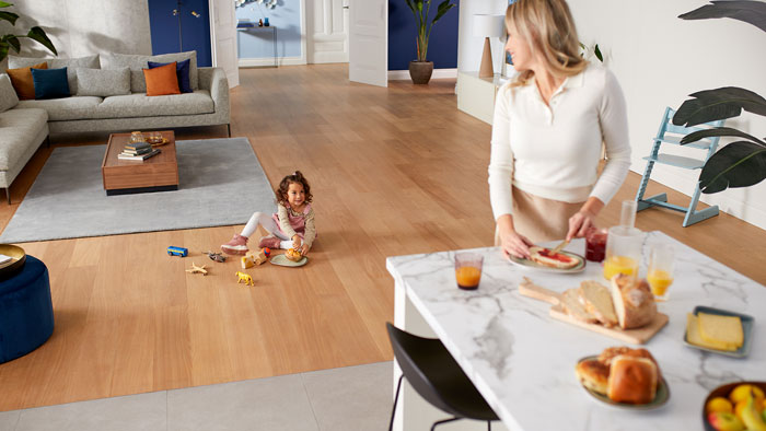 Vaske kj&oslash;kkenfliser