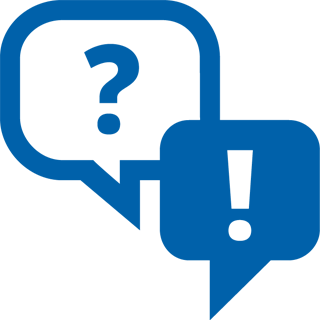 Ikon for vanlige sp&oslash;rsm&aring;l