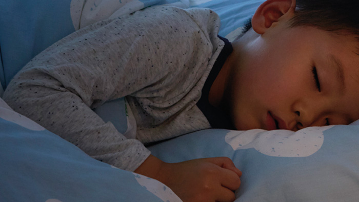 Reduserte st&oslash;yniv&aring;er &ndash; et sovende barn