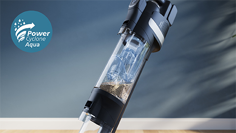 PowerCyclone Aqua​ sikrer rengj&oslash;ring med friskt vann