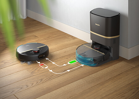 Rengj&oslash;r opptil 180&nbsp;minutter p&aring; &eacute;n batterilading