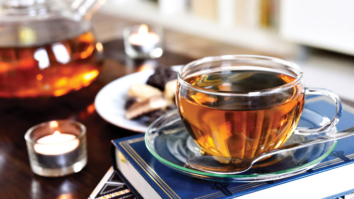 Temperatur p&aring; tevann