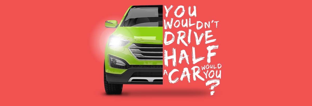 Skift masten p&aring; frontlysene