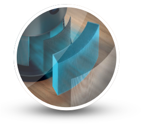 360&deg; HEPA-filtreringssystem med tre lag