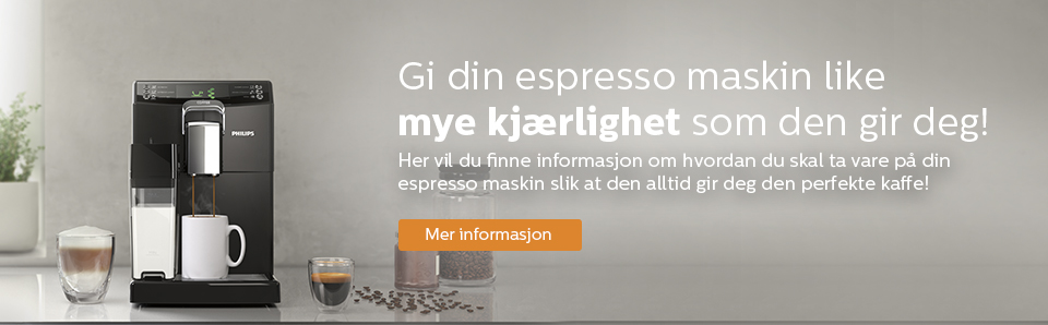 Espresso maintenance NO