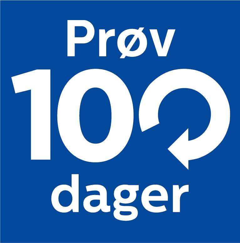 Philips forn&oslash;ydgaranti - 100 dager