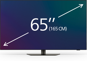 65-tommers TV-er