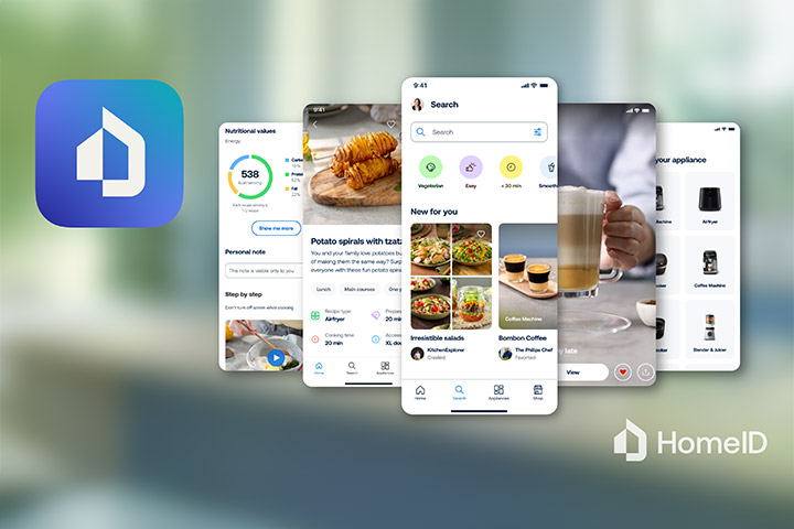 HomeID. L&aelig;r deg &aring; kjenne maskinen din ut og inn, og oppdag nye kaffeoppskrifter i kaf&eacute;-stil p&aring; HomeID-appen v&aring;r.