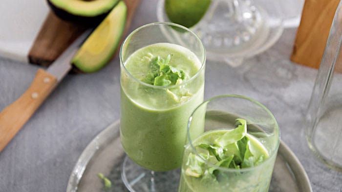 Gr&oslash;nn smoothieoppskrifter