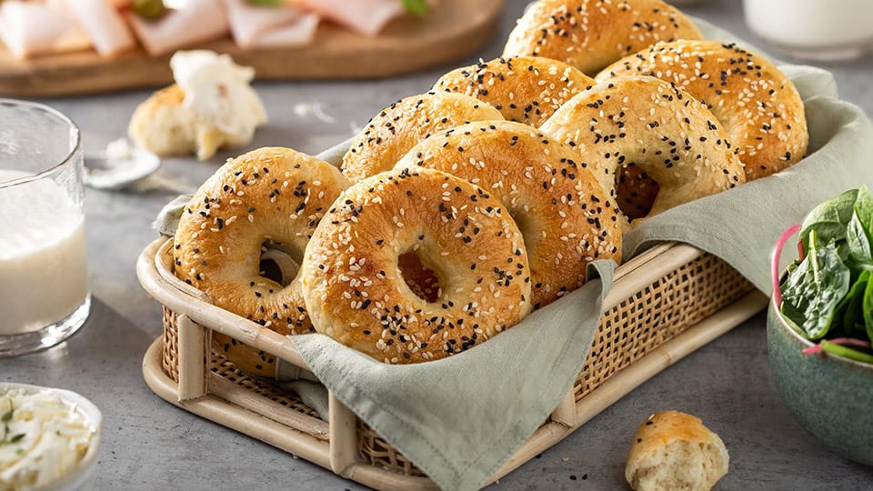 Sesambagels