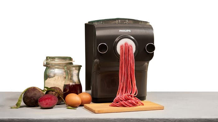 Oppskrift p&aring; farget pasta