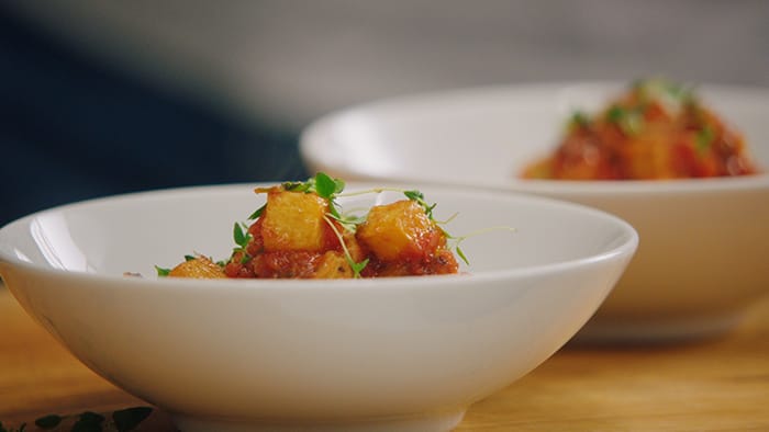 Rotgr&oslash;nnsaker ratatouille